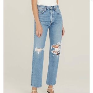 AGOLDE 90s Pinch Waist High Rise Straight Jean